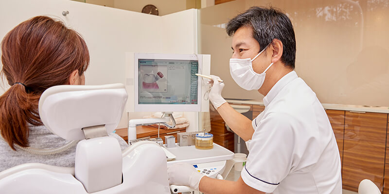 継続的な予防と患者さまの歯科知識の向上に努めます